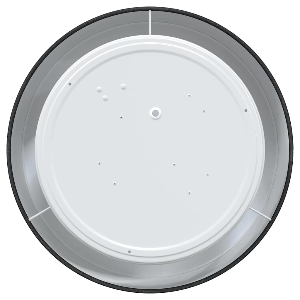 vidaXL Plafondlamp met schijnwerpers Zwart 30 x 30 x 13,5 cm Stof