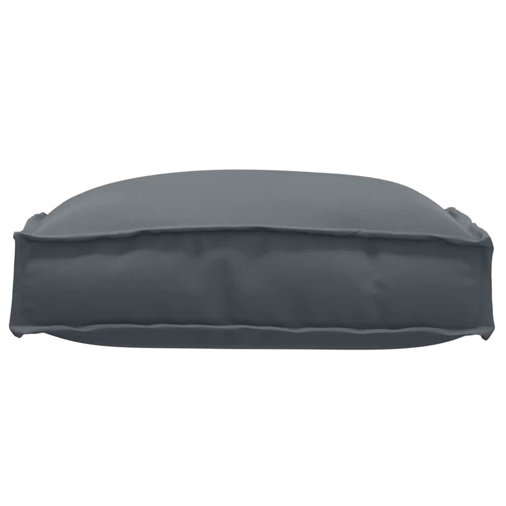 vidaXL Kussen 2 pcs Antraciet 40 x 40 x 8 cm Oxford Stof