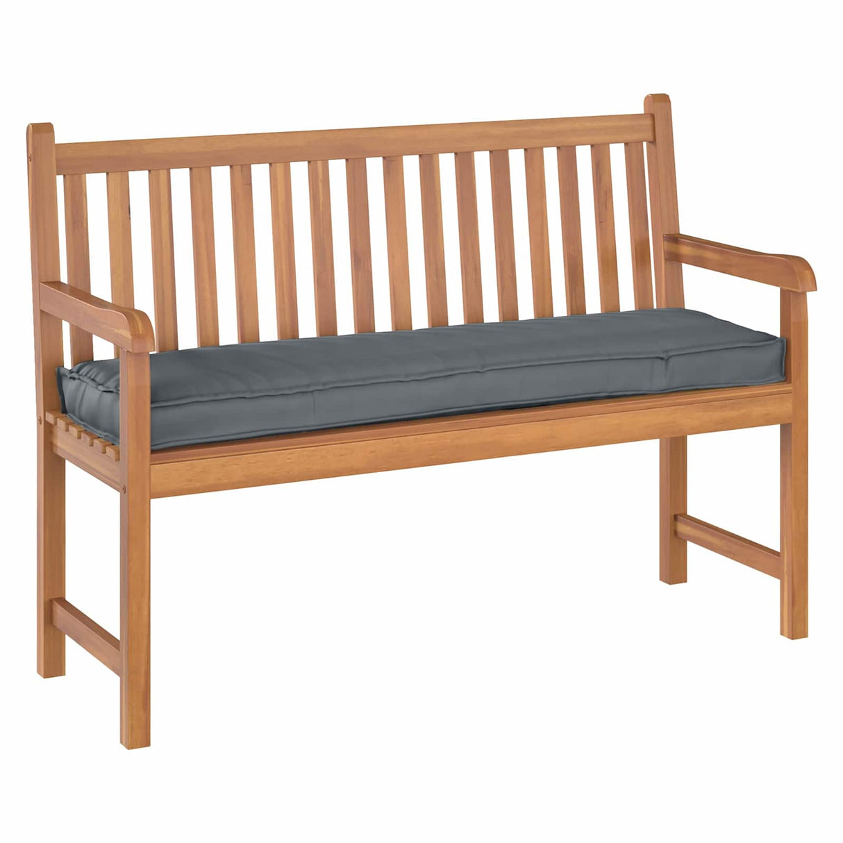 vidaXL Kussen Antraciet 140 x 40 x 8 cm Oxford Stof