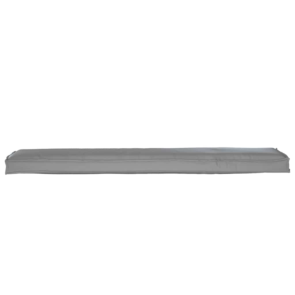 vidaXL Pallet Cushion Set 2 pcs Anthracite 180 x 40 x 8 cm Oxford Fabric