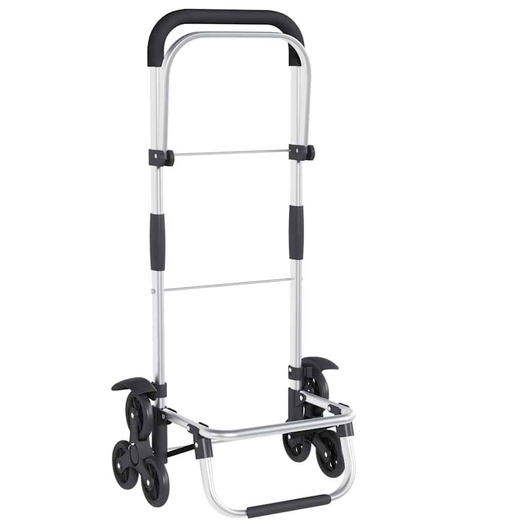 vidaXL Winkelwagen Zwart 47 x 39 x 100,5 cm Oxford stof