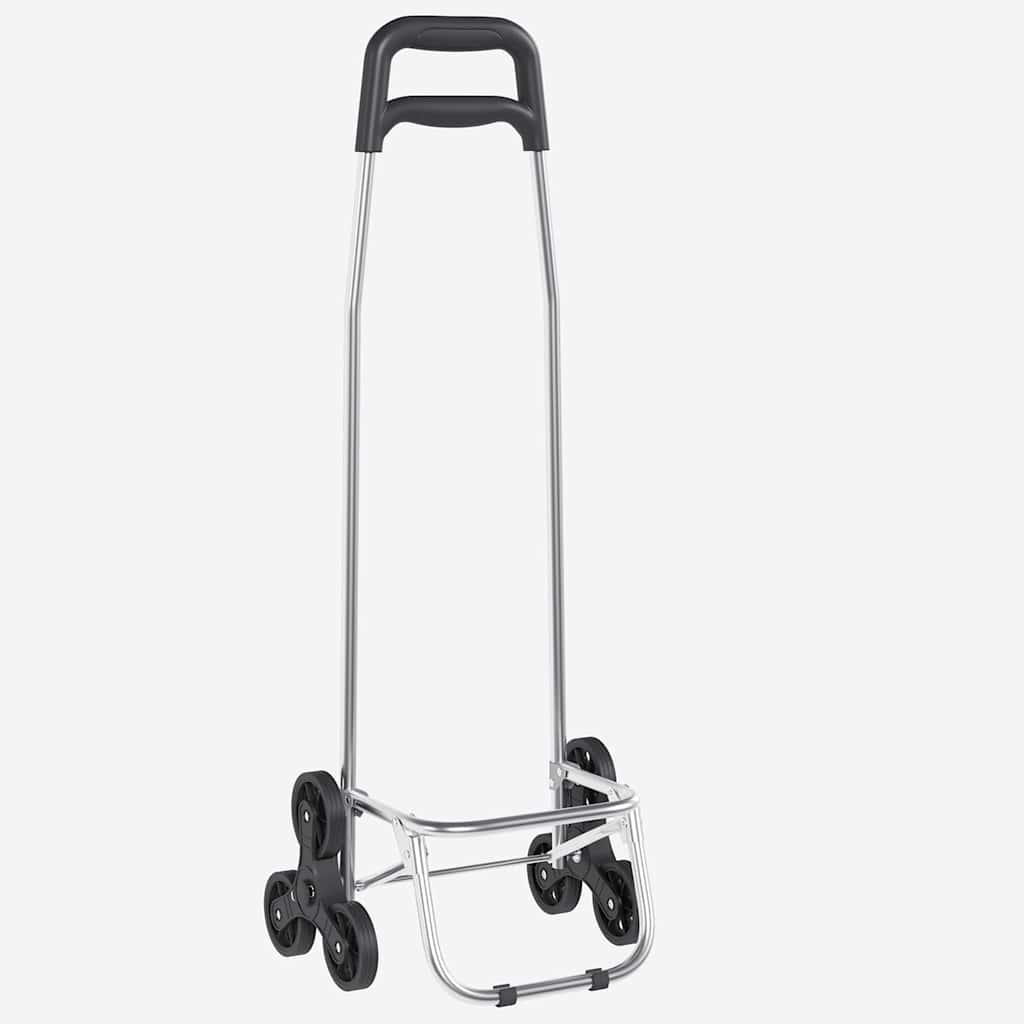 vidaXL Winkelwagen Blauw 39,5 x 33 x 93 cm Oxford stof