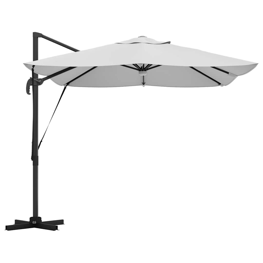 vidaXL Parasol Zand 351 x 250 x 253 cm Polyester en Aluminium