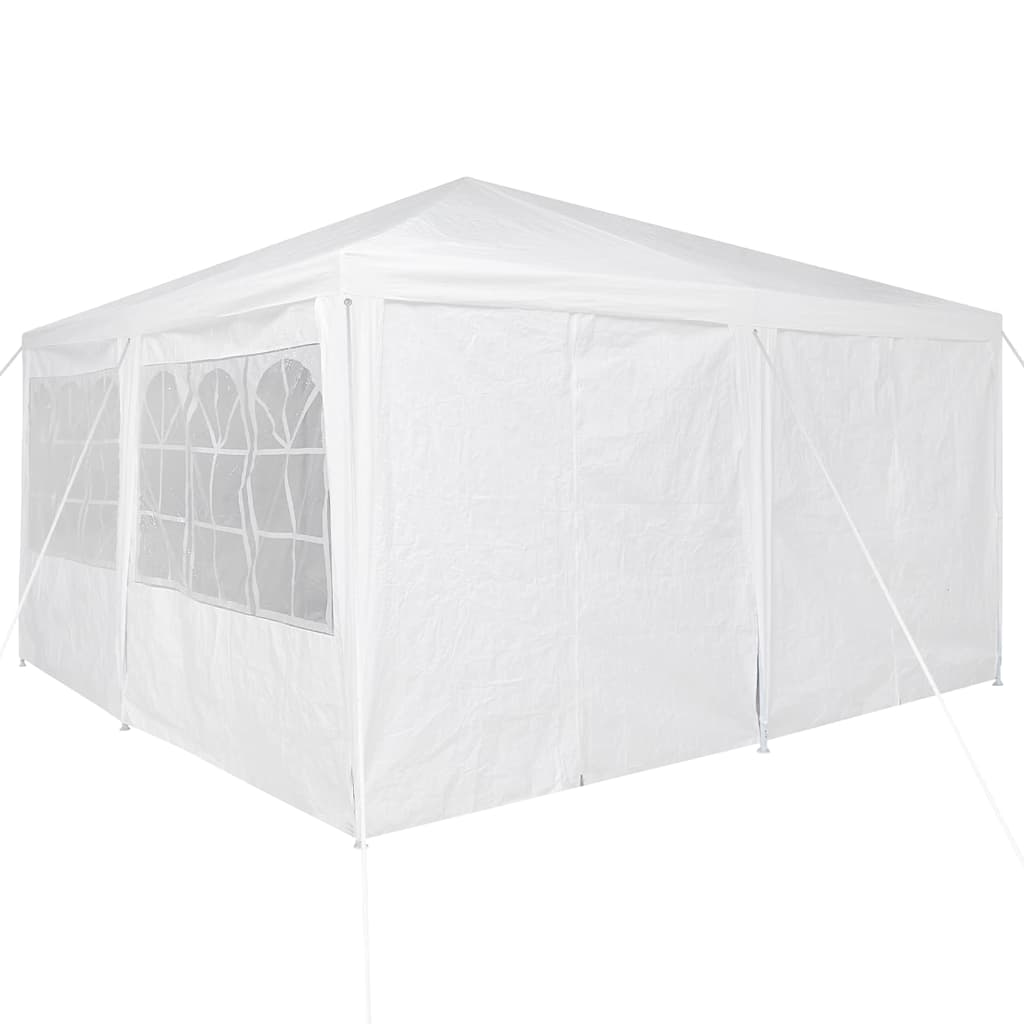 vidaXL Party Tent White 400 x 400 x 266 cm Polyethylene
