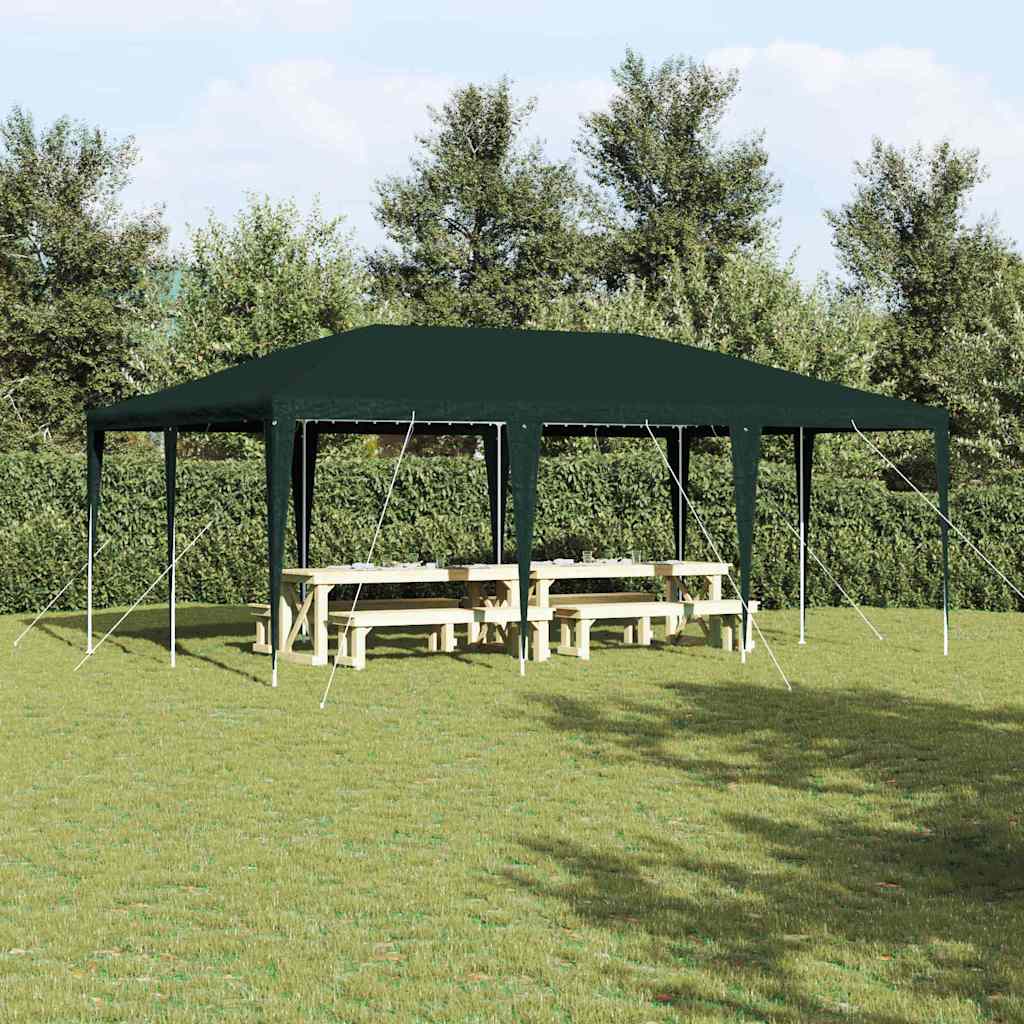 vidaXL Party Tent White 400 x 400 x 266 cm Polyethylene and Steel