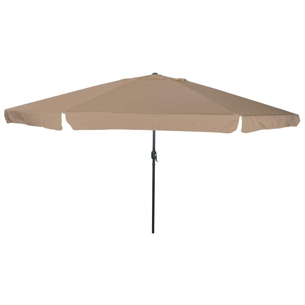 vidaXL Garden Parasol Sand 395 x 395 x 245 cm Polyester and Steel