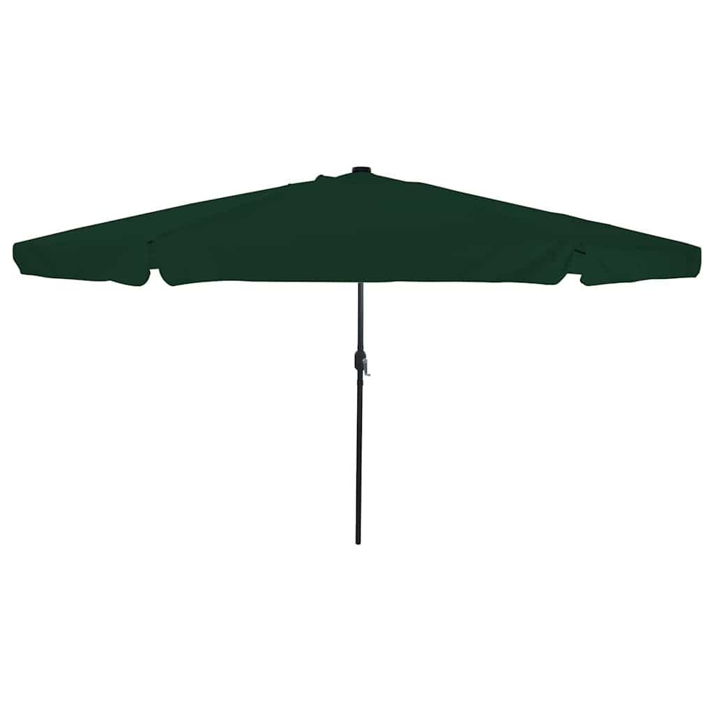vidaXL Tuinparasol Zand en Antraciet 395 x 395 x 245 cm Polyester
