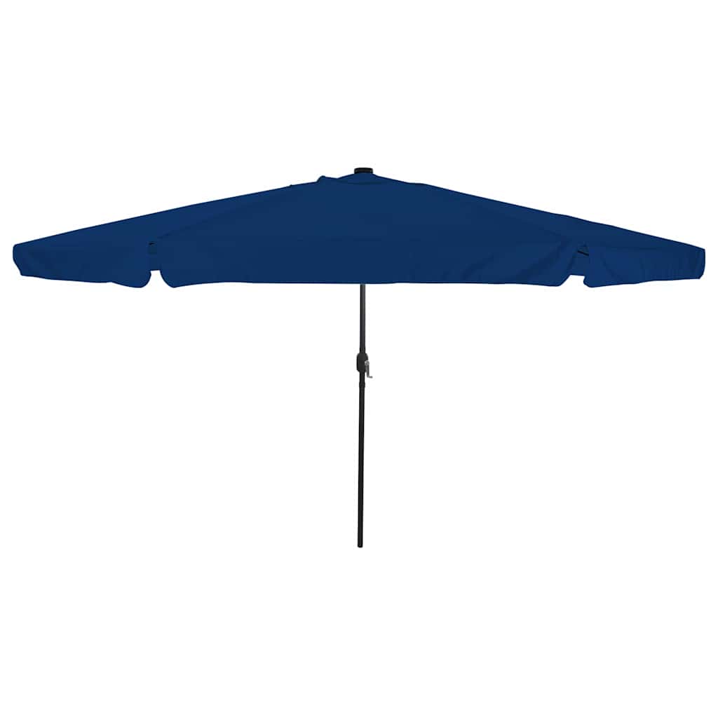 vidaXL Tuinparasol Zand en Antraciet 395 x 395 x 245 cm Polyester