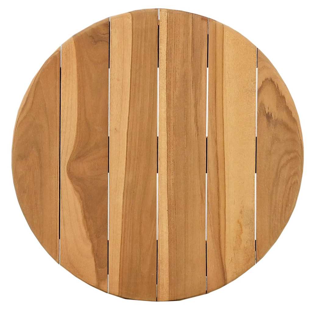 vidaXL Bijzettafel Bruin 40 x 40 x 41 cm Massief Teakhout