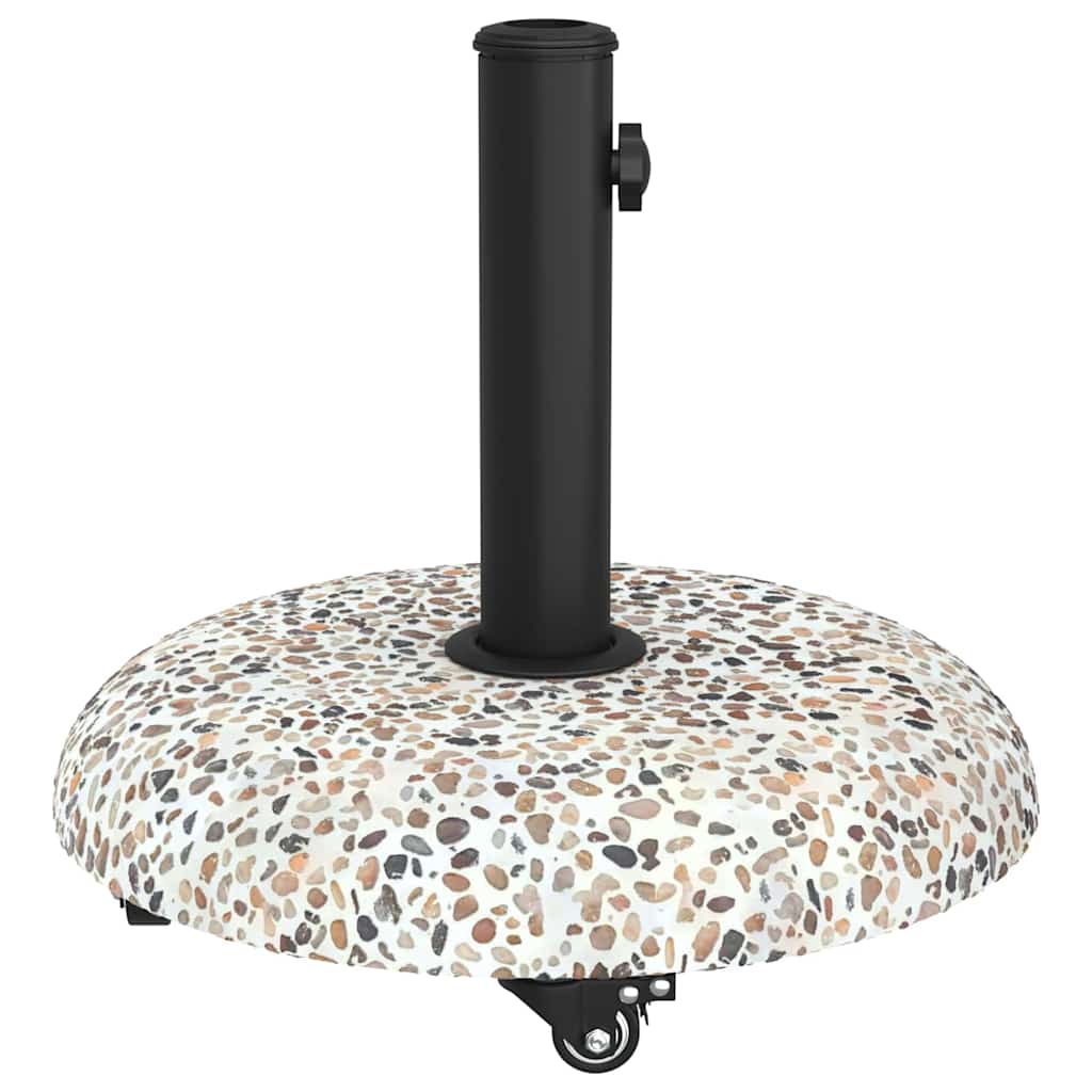 vidaXL Parasolvoet Multikleur Ø 45 x 33 cm Betonkleurig