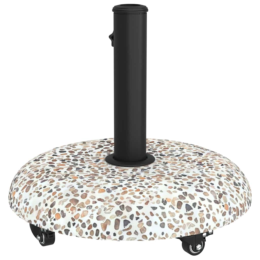 vidaXL Parasolvoet Multikleur Ø 45 x 33 cm Betonkleurig