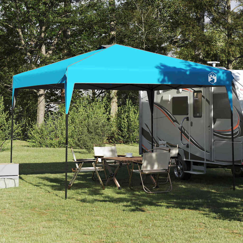 vidaXL Luifel Tent Blauw 290 x 290 x 251 cm Stof