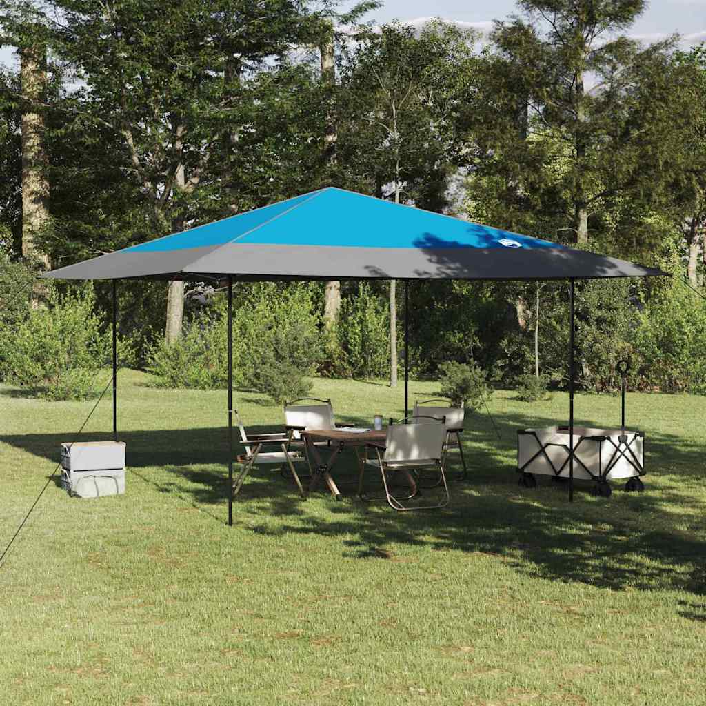 vidaXL Awning Tent Blue 395 x 395 x 251 cm Fabric