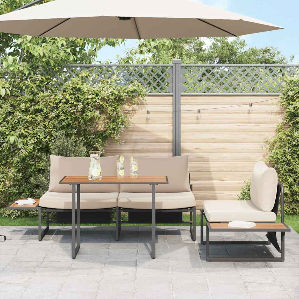 vidaXL Garden Table Brown 100 x 55 x 70 cm Wood