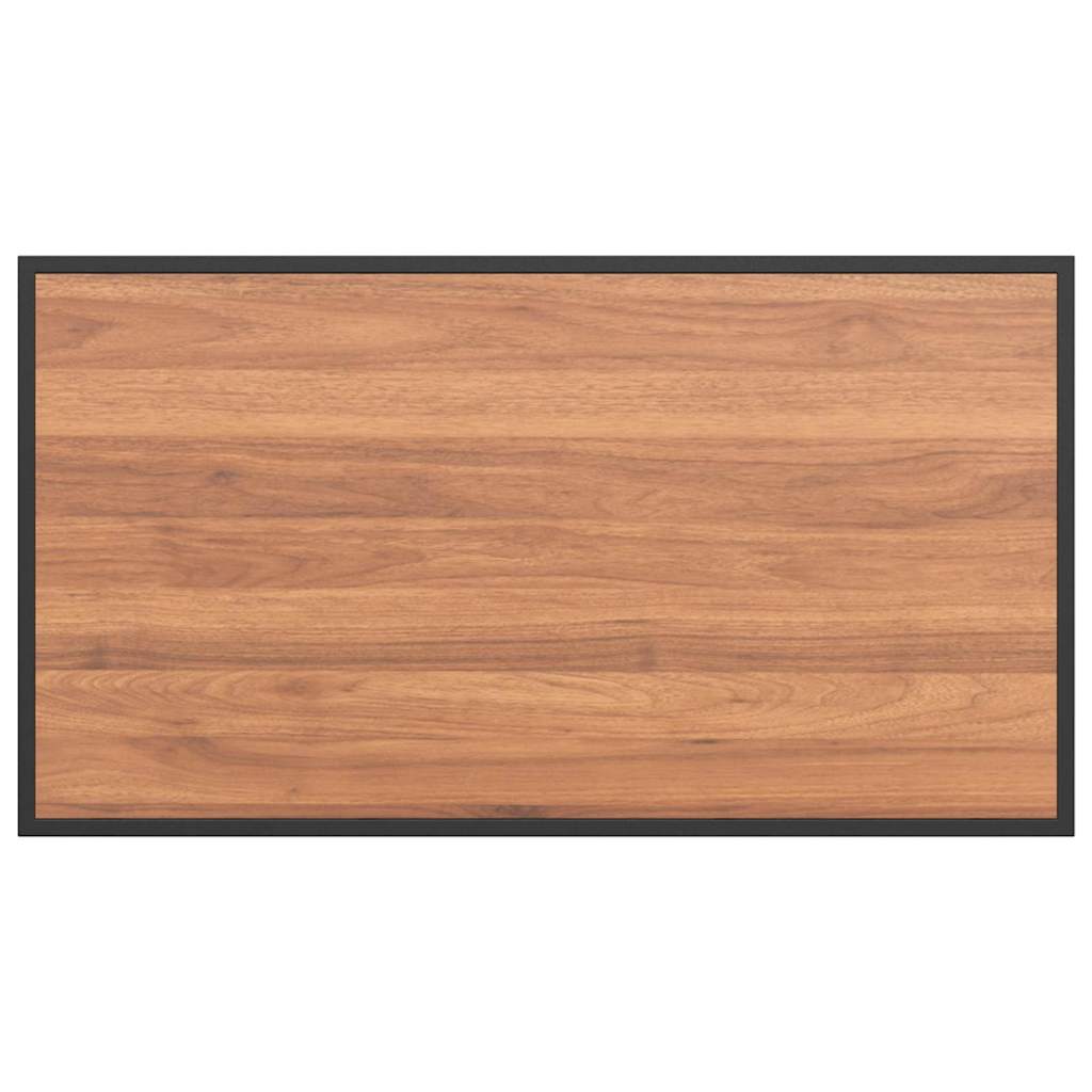 vidaXL Garden Table Brown 100 x 55 x 70 cm Wood