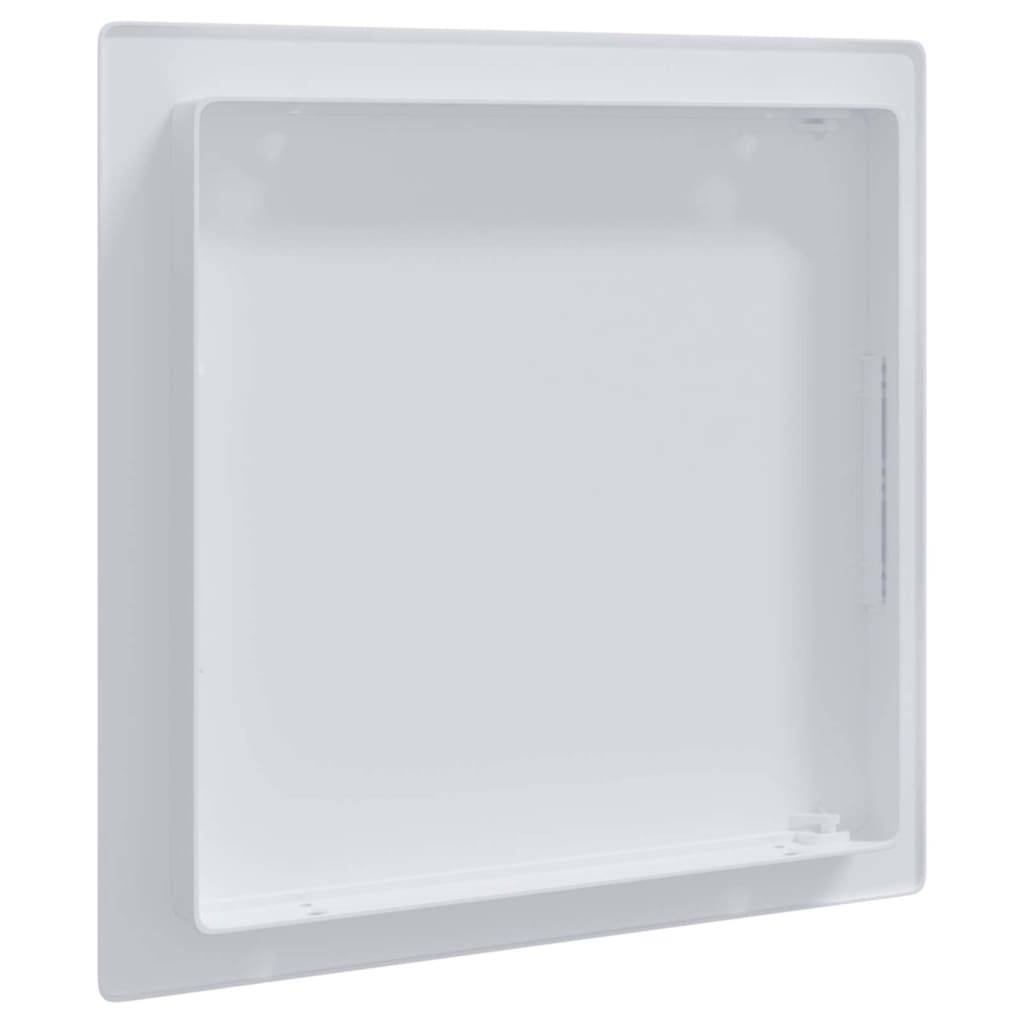 vidaXL Toegangspanelen 2 pcs Wit 15 x 15 cm ABS Kunststof