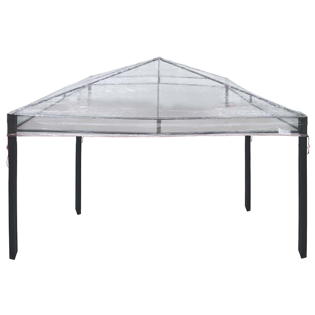 vidaXL Gazebo hoes vervanging Doorzichtig 300 x 300 x 26 cm PVC
