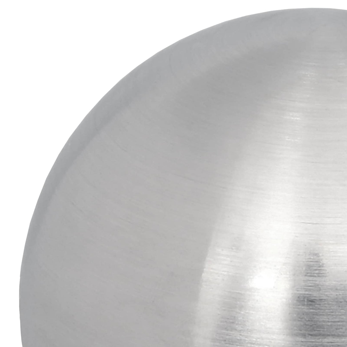 vidaXL Brushed Ball 8 pcs Ø 5 cm silver Stainless steel 201