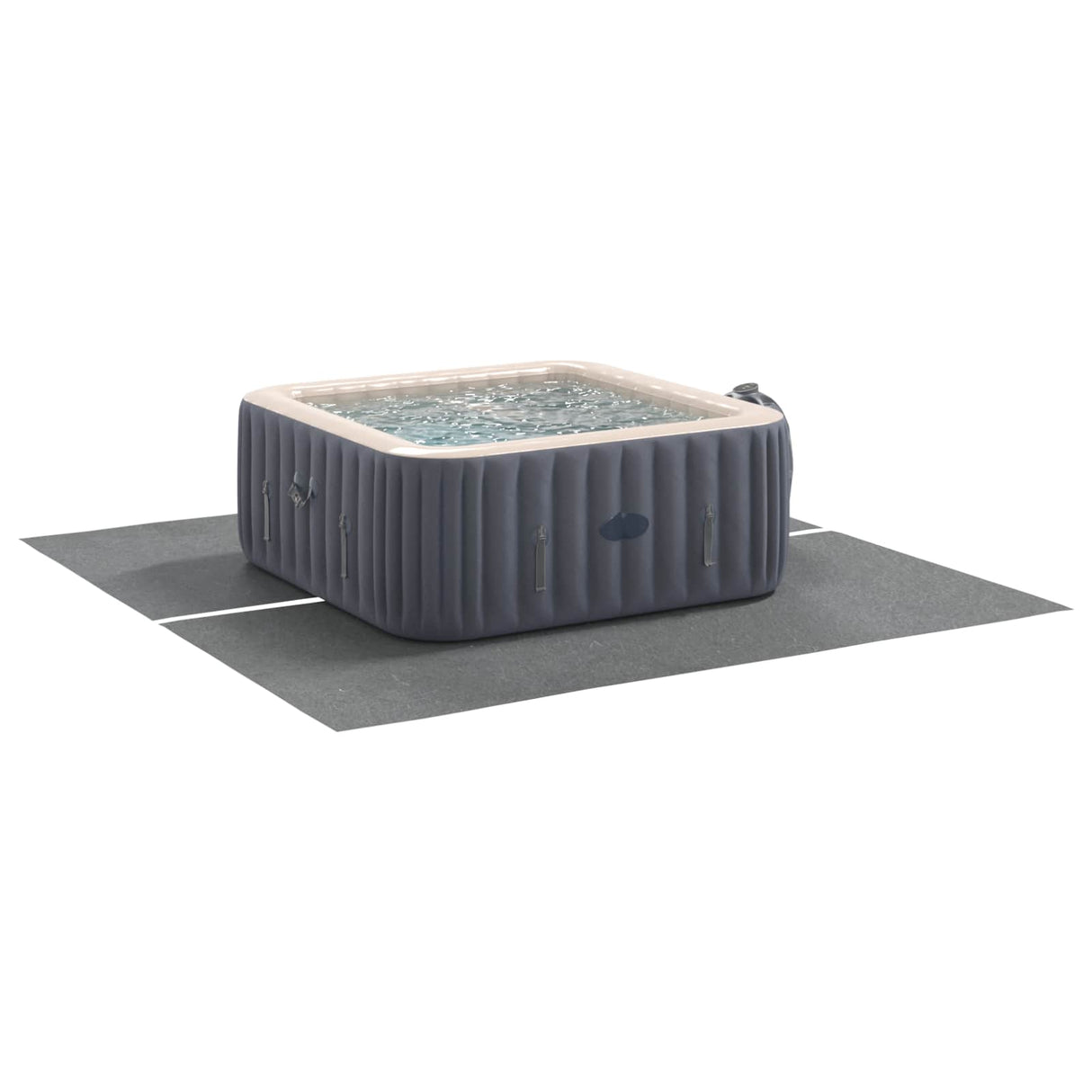 vidaXL Pond Liner 274 x 274 x 0.1 cm Square Non-woven Fabric