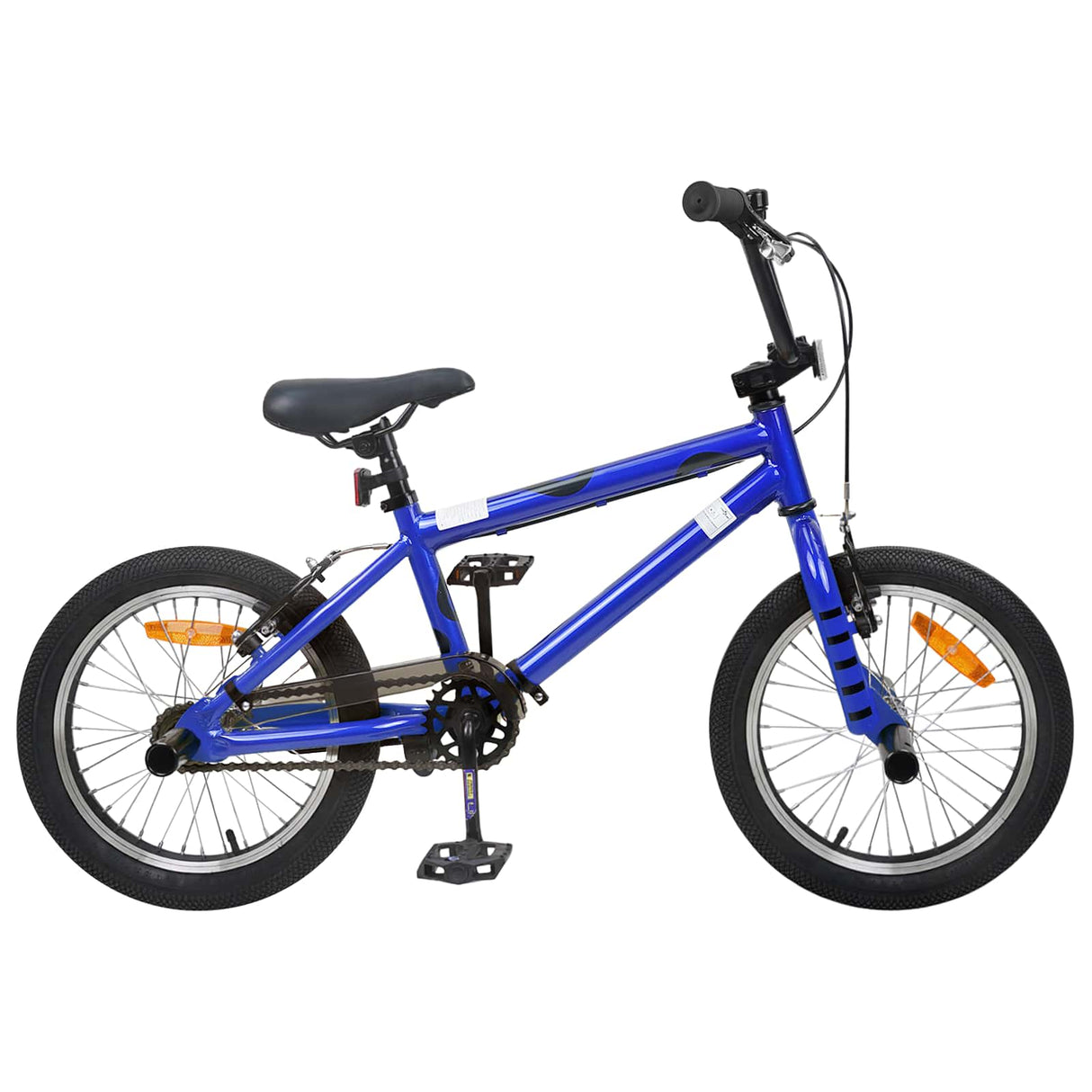 vidaXL BMX Bike 20 Inch for Children Aged 9+ Black