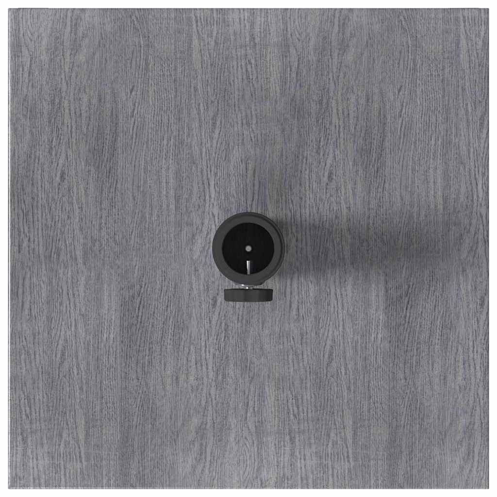 vidaXL Parasolvoet Donkergrijze Houtlook 45 x 45 x 31,5 cm
