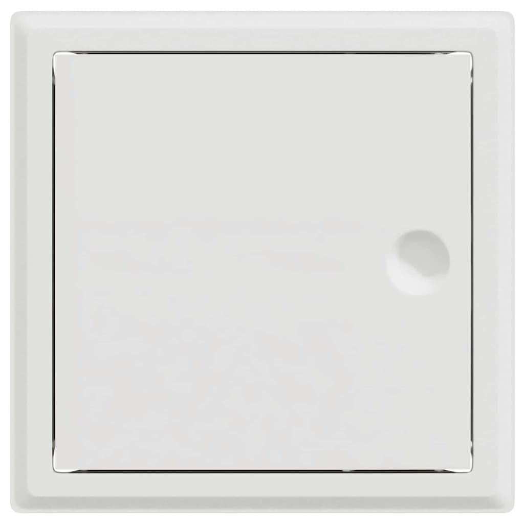 vidaXL Access Panel 2 pcs Wit 63 x 33 x 3 cm Staal