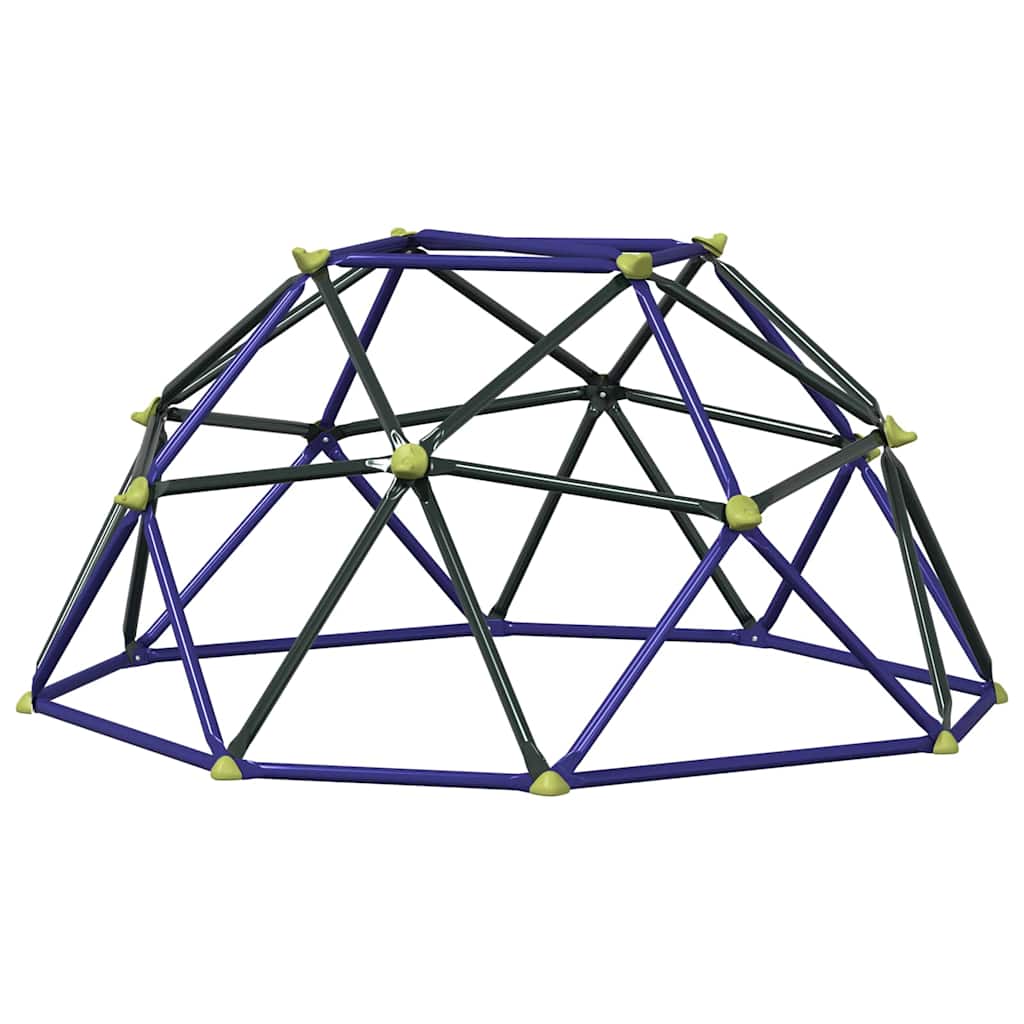 vidaXL Klimdome voor kinderen Blauw 6FT zonder Slide Staal