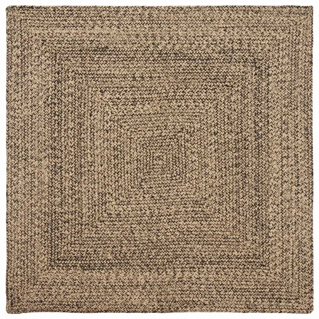 vidaXL Vloerkleden Rechthoekig Natuurlijk en Wit 60 x 110 cm Jute