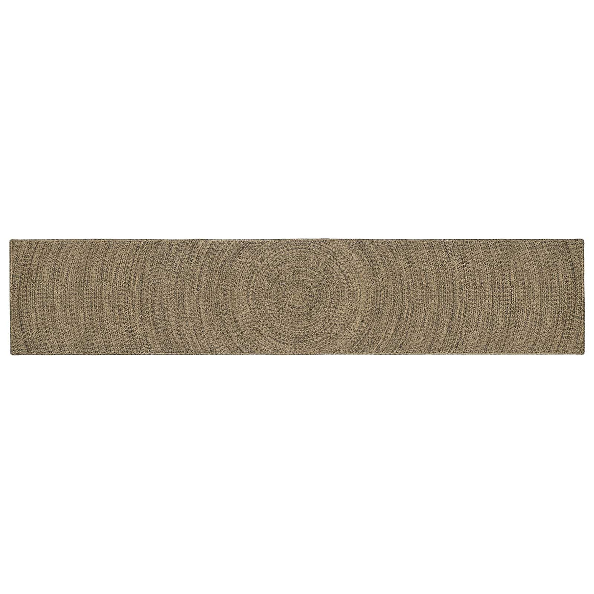 vidaXL Vloerkleden Natuurlijk en Wit 60 x 250 cm Jute