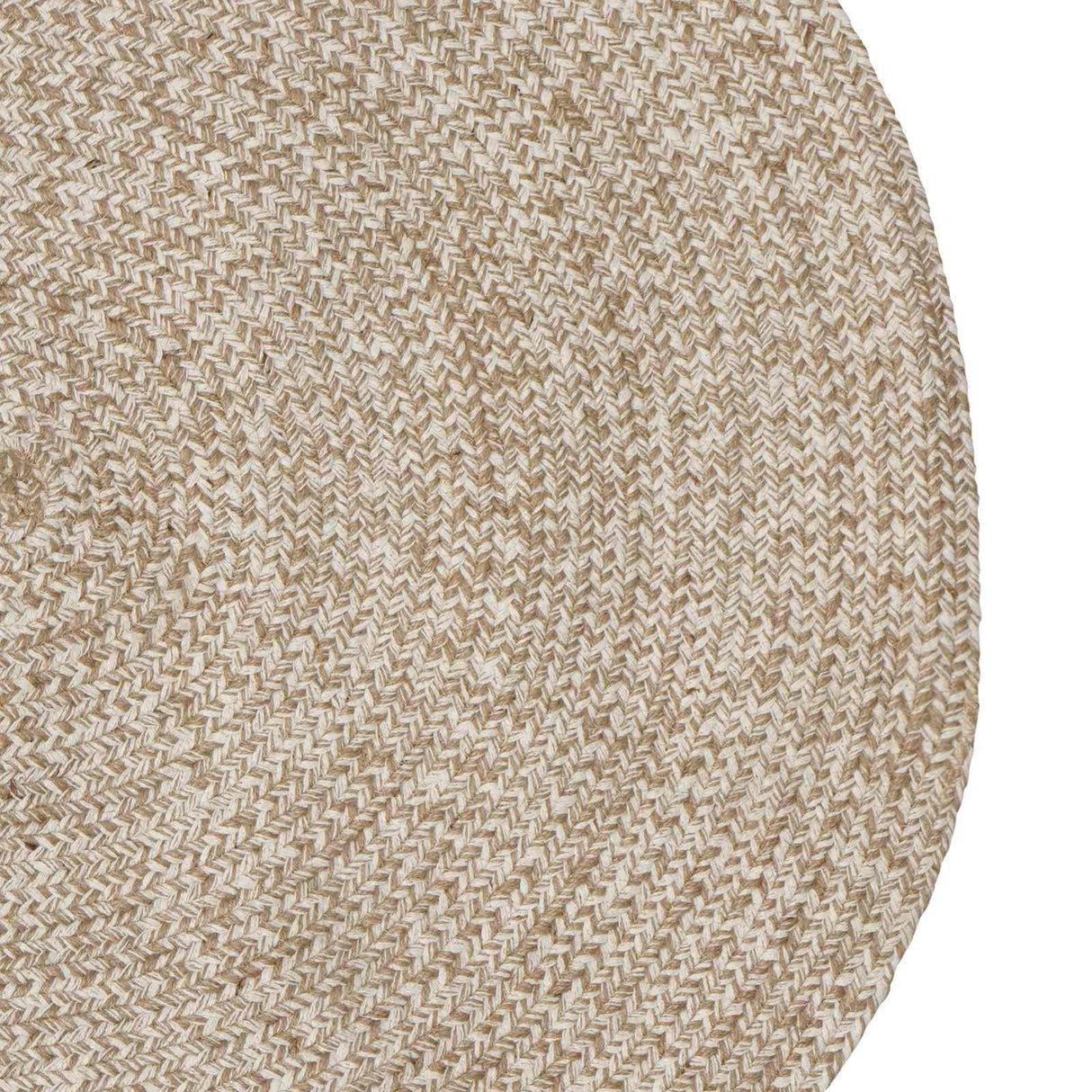 vidaXL Vloerkleden Wit 100 x 152 cm Jute