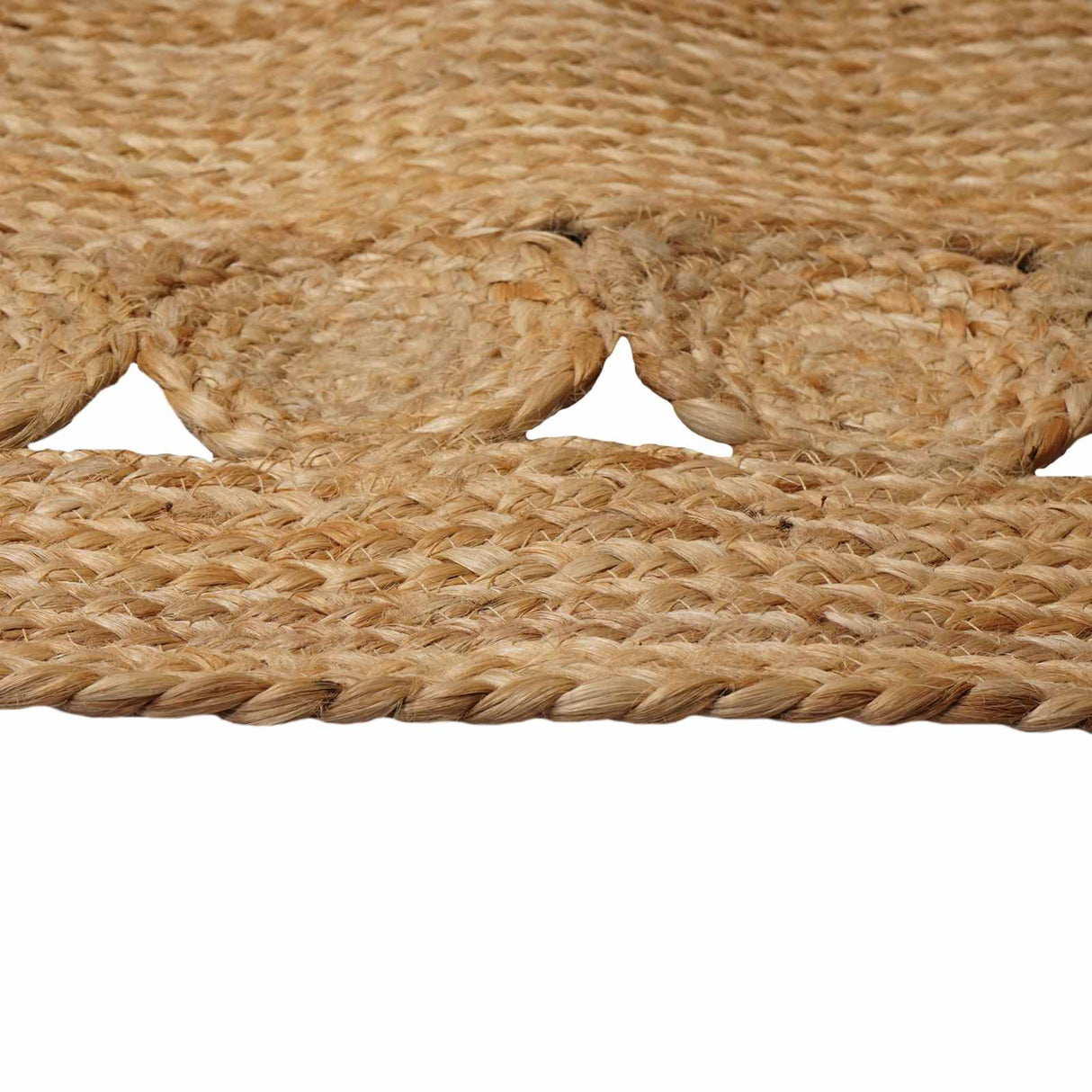 vidaXL Tapijt Bruin 100 x 152 cm Jute
