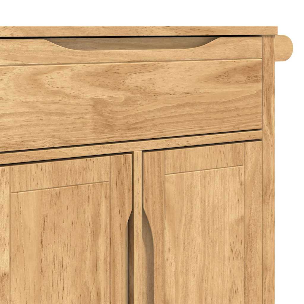 vidaXL Keuken Trolley FLORO Wasbruin 72,5 x 45 x 80 cm