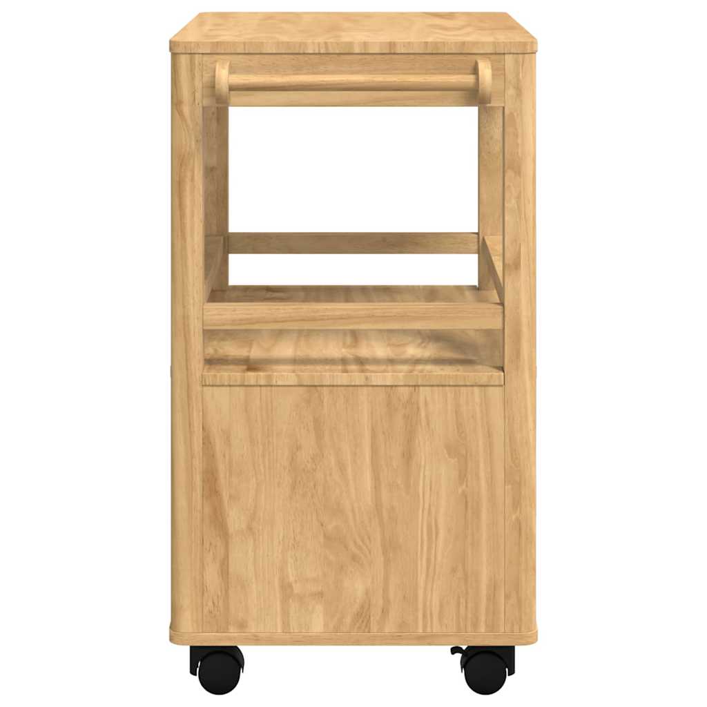 vidaXL Keuken Trolley FLORO Wasbruin 72,5 x 45 x 80 cm