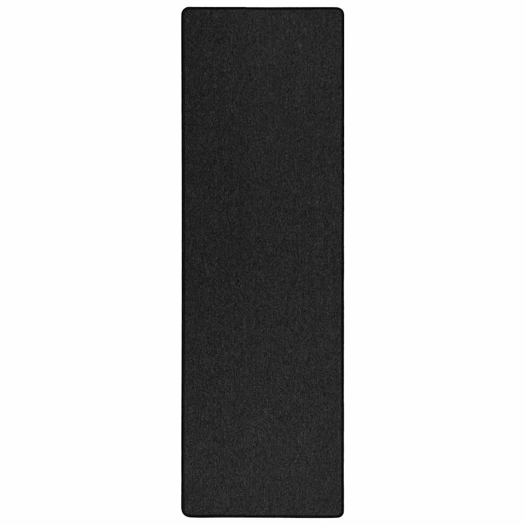 vidaXL Tapijtloper 50x100 cm antracietkleurig
