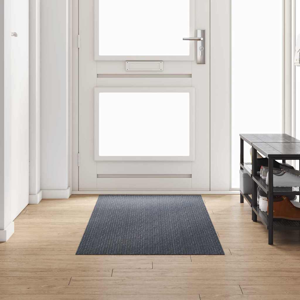 vidaXL Door Mat 100x100 cm anthracite