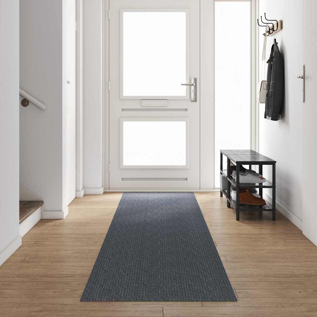 vidaXL Door Mat 100x100 cm anthracite