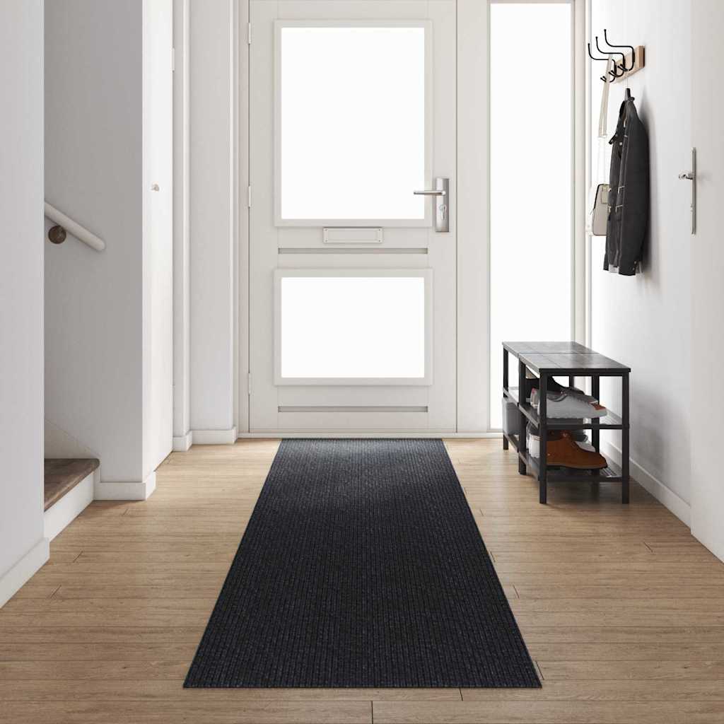 vidaXL Door Mat 100x100 cm anthracite