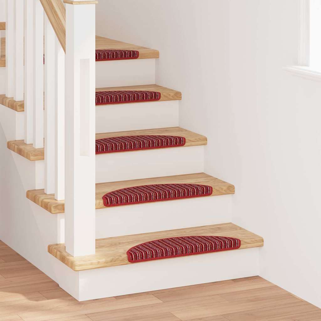 vidaXL Zelfklevende trapmatten 15 pcs Antraciet 56 x 17 x 3 cm