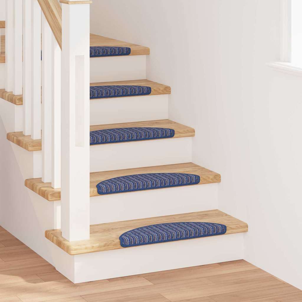 vidaXL Zelfklevende trapmatten 15 pcs Antraciet 56 x 17 x 3 cm