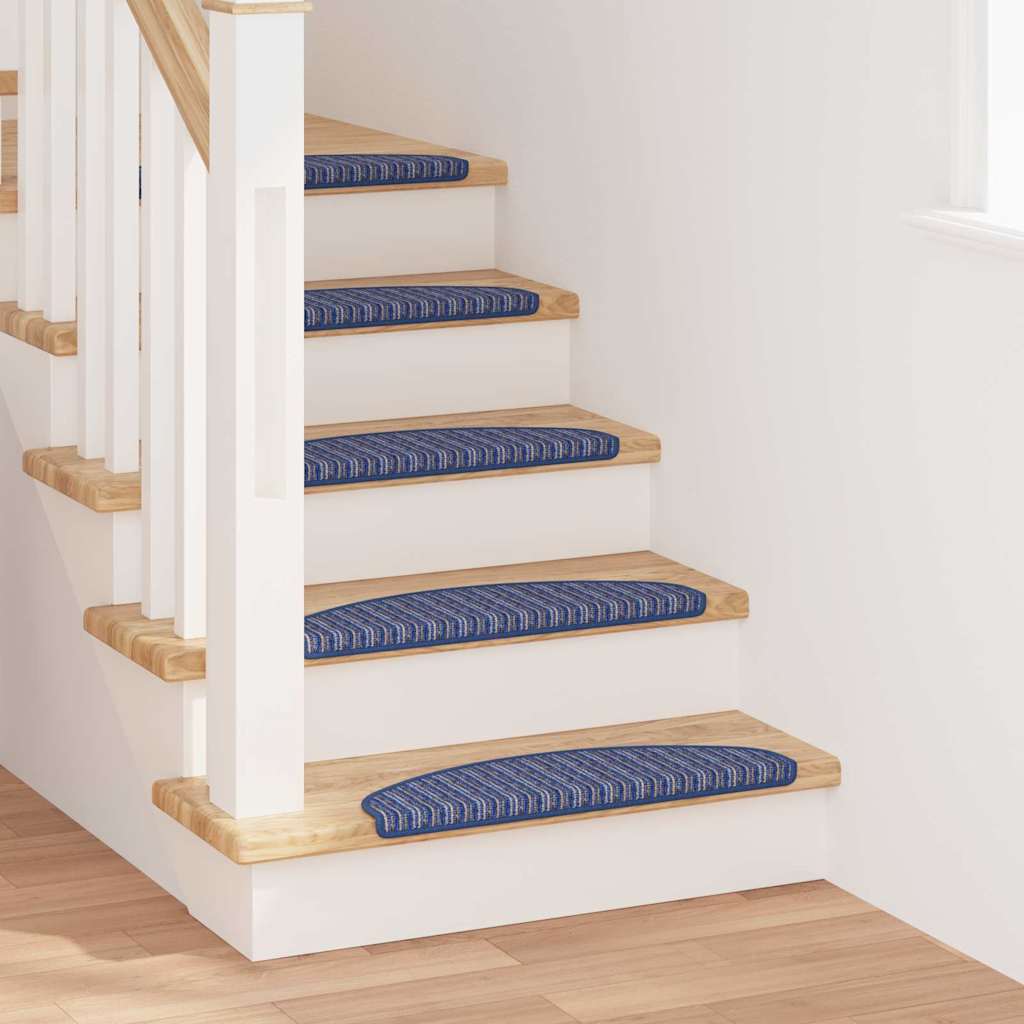 vidaXL Zelfklevende trapmatten 15 pcs Antraciet 56 x 17 x 3 cm