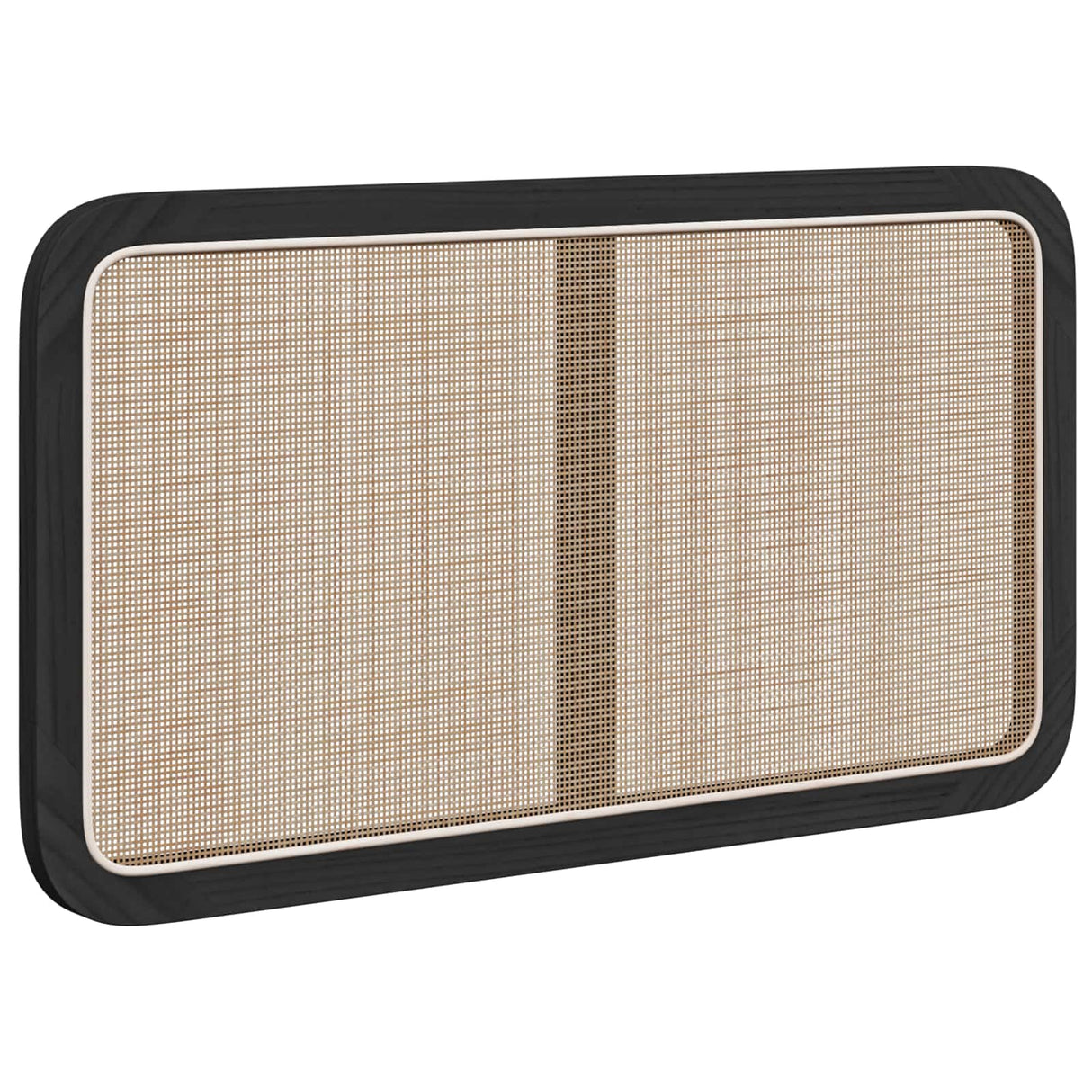 vidaXL Hoofdbord met hoofdeinde Naturel 100 x 55 x 3 cm Rattan