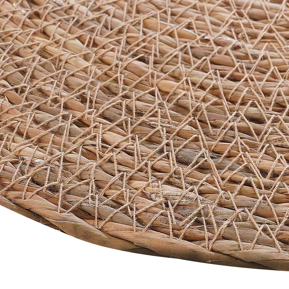 vidaXL Zeewier Placemat 4 st Naturel 100% Zeegras
