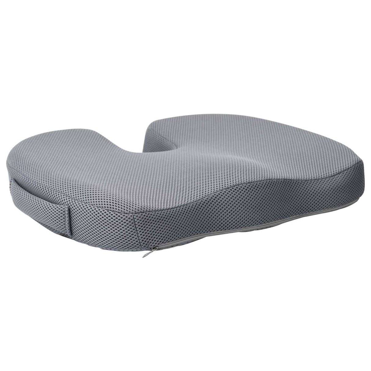 vidaXL Zitkussen Éénkleurig Grijs 47 x 37 x 8 cm Traagschuim
