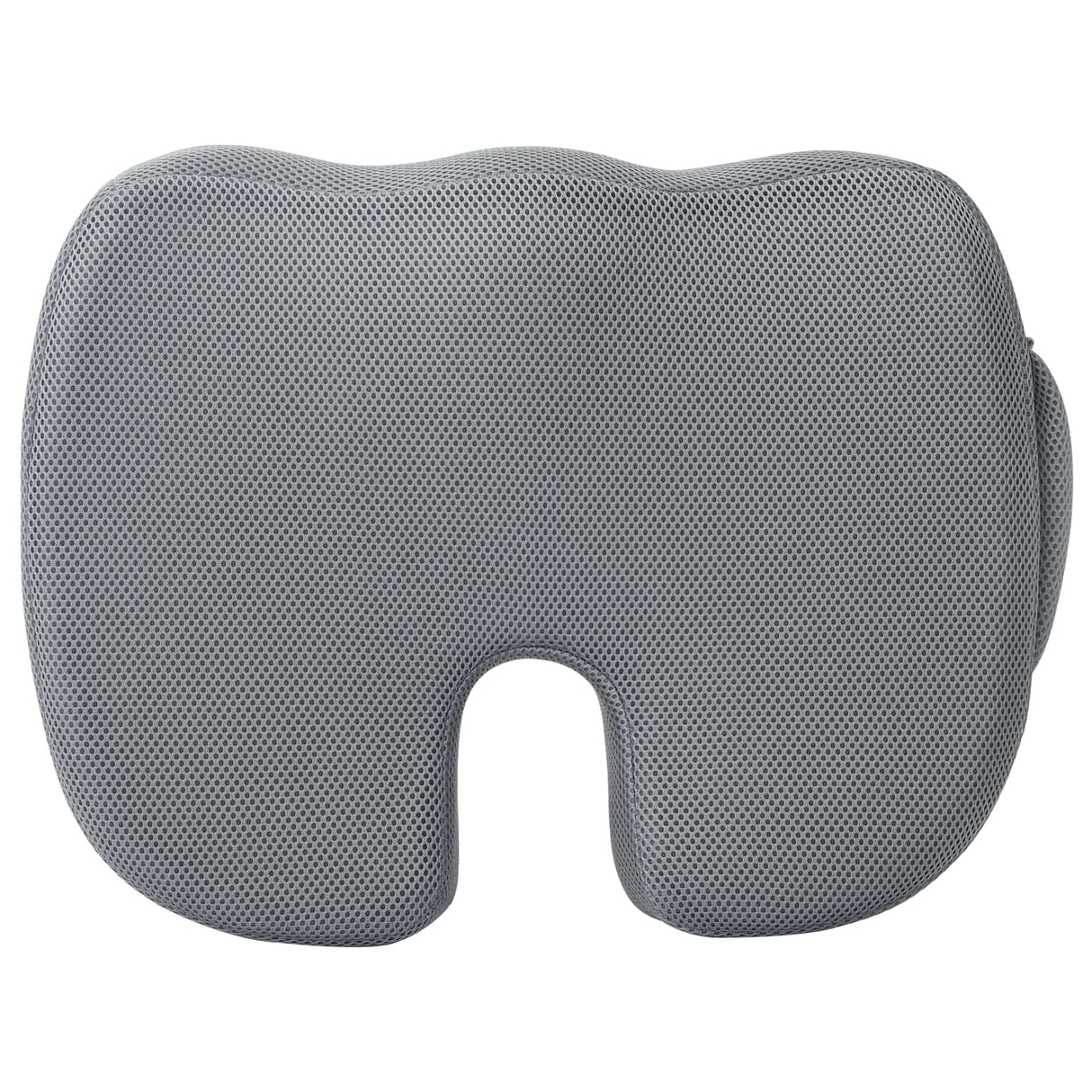 vidaXL Zitkussen Éénkleurig Grijs 47 x 37 x 8 cm Traagschuim