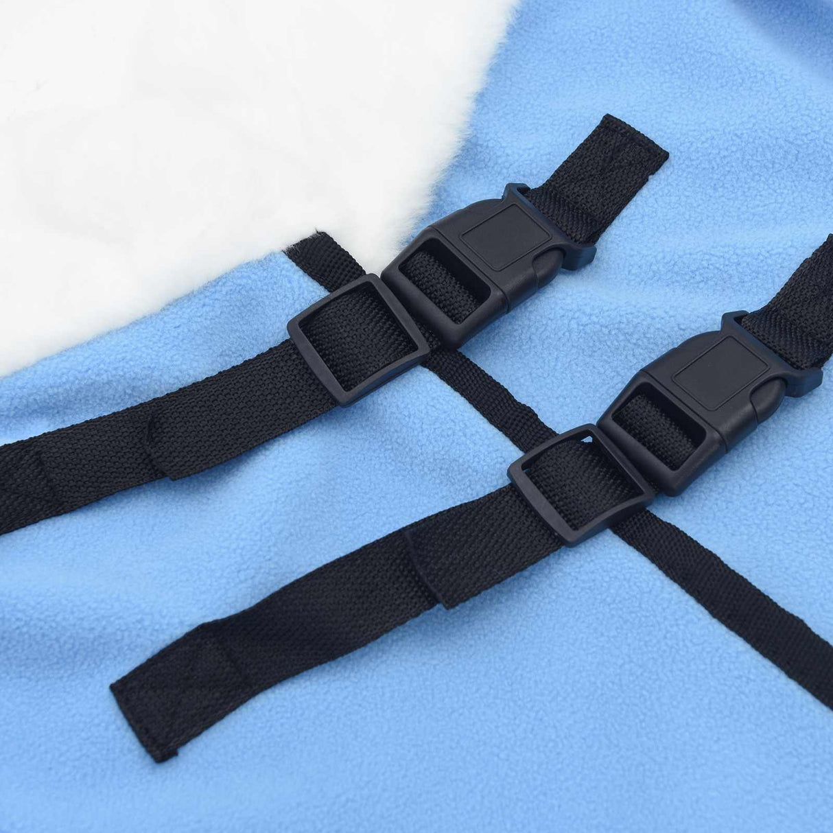 vidaXL Horse Blanket Full Aqua 75 cm Polar Fleece