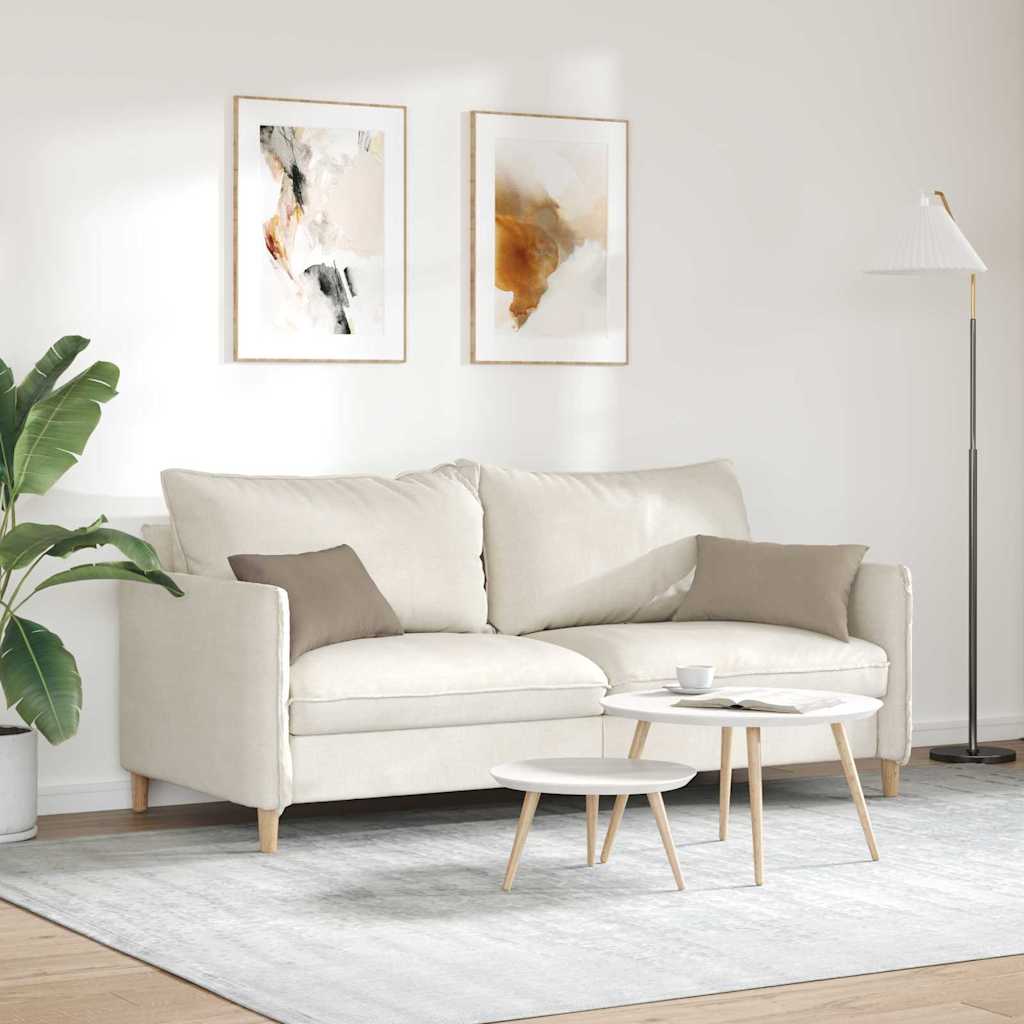 vidaXL Zitkussens 2 pcs Taupe 60 x 40 cm Stof