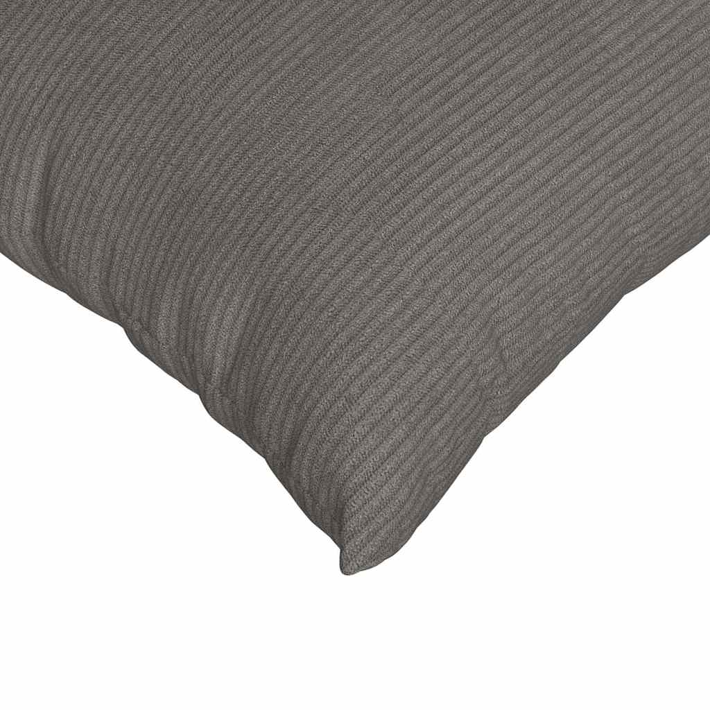 vidaXL Zitkussens 2 pcs Lichtgrijs 50 x 30 cm Corduroy stof