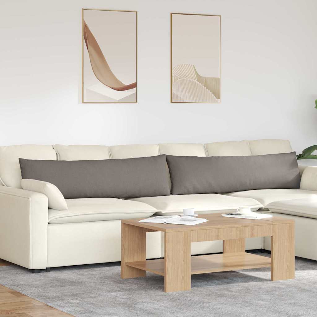 vidaXL Zitkussens 2 pcs Lichtgrijs 50 x 30 cm Stof