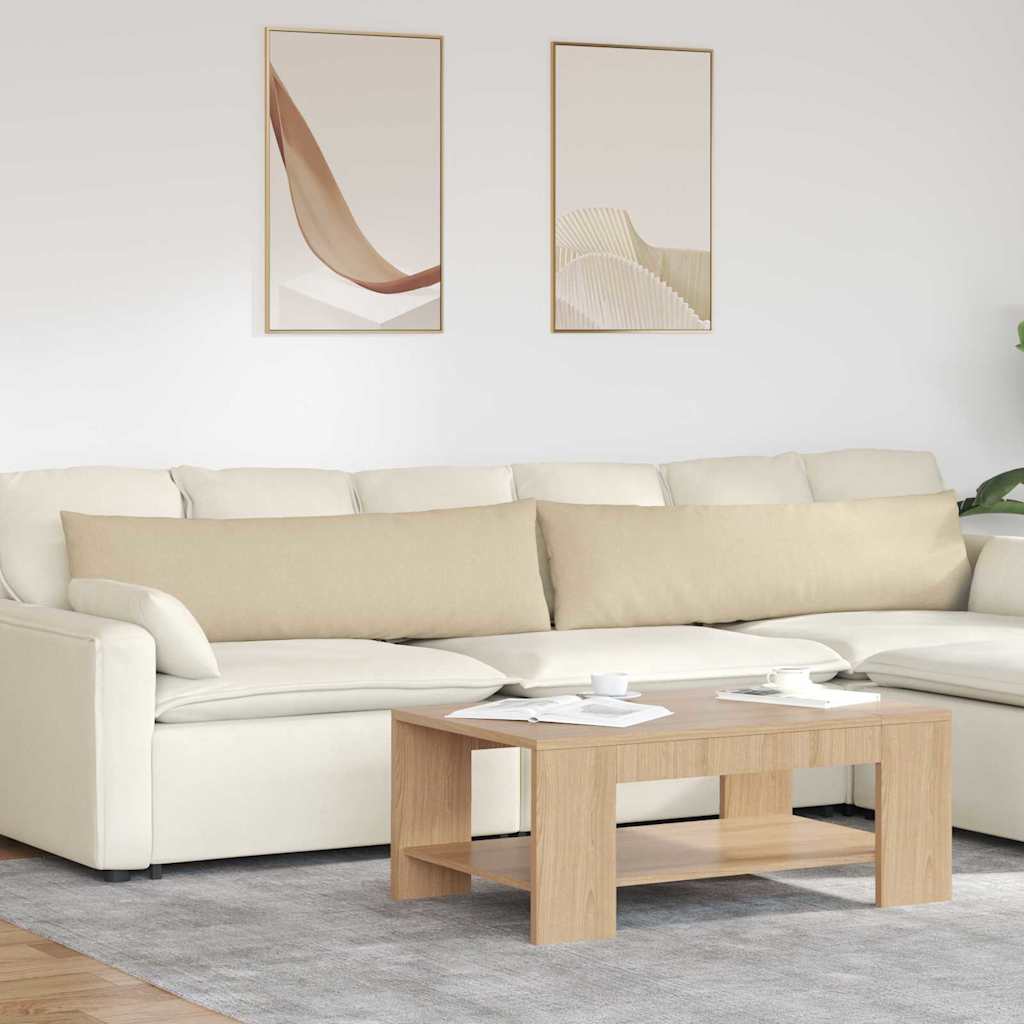 vidaXL Zitkussens 2 pcs Lichtgrijs 50 x 30 cm Stof