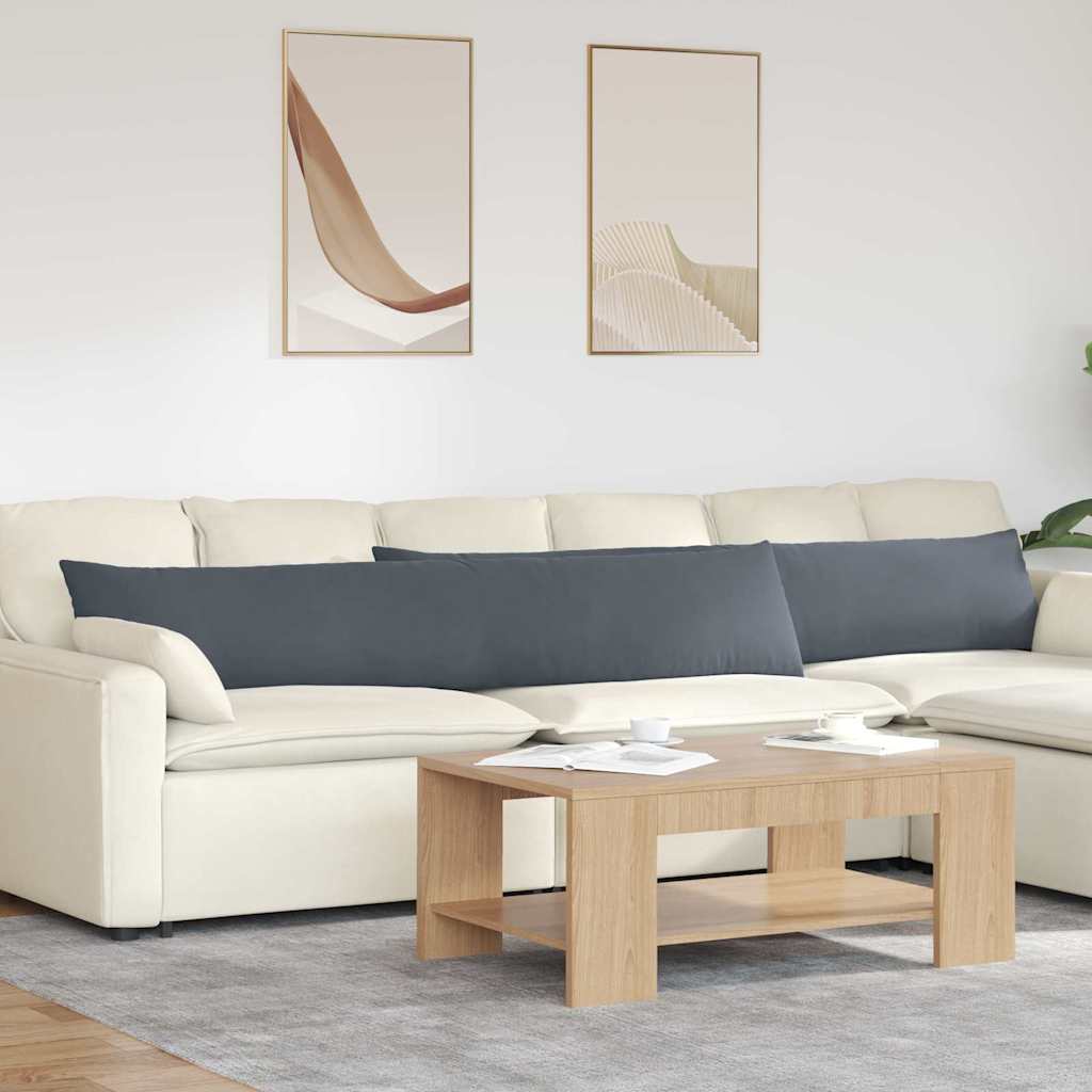 vidaXL Zitkussens 2 pcs Blauw 50 x 30 cm Corduroy stof